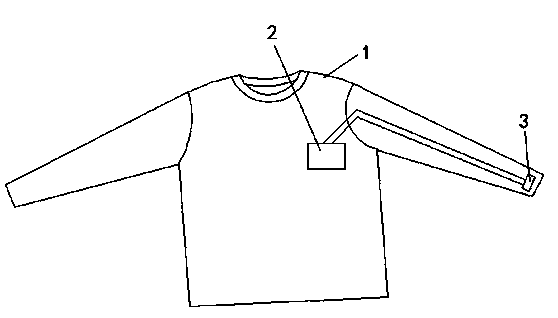 Microporous fabric clothes capable of recording to-do items