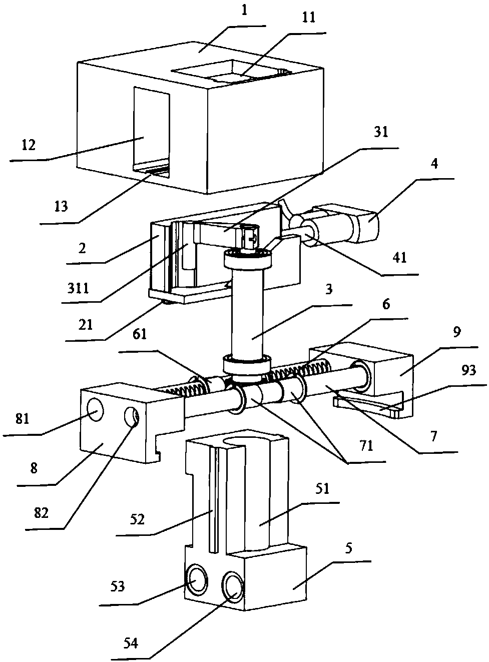Uncapping hoisting device