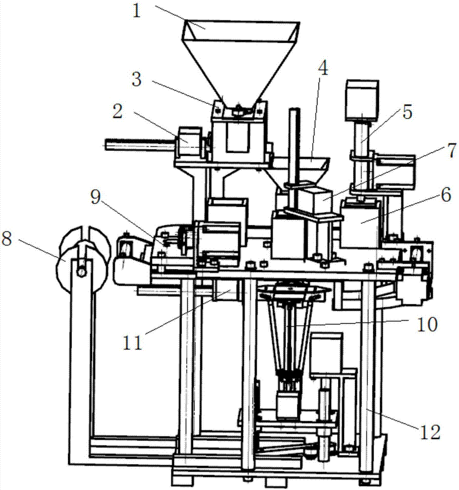 Tea cake automatic packaging machine