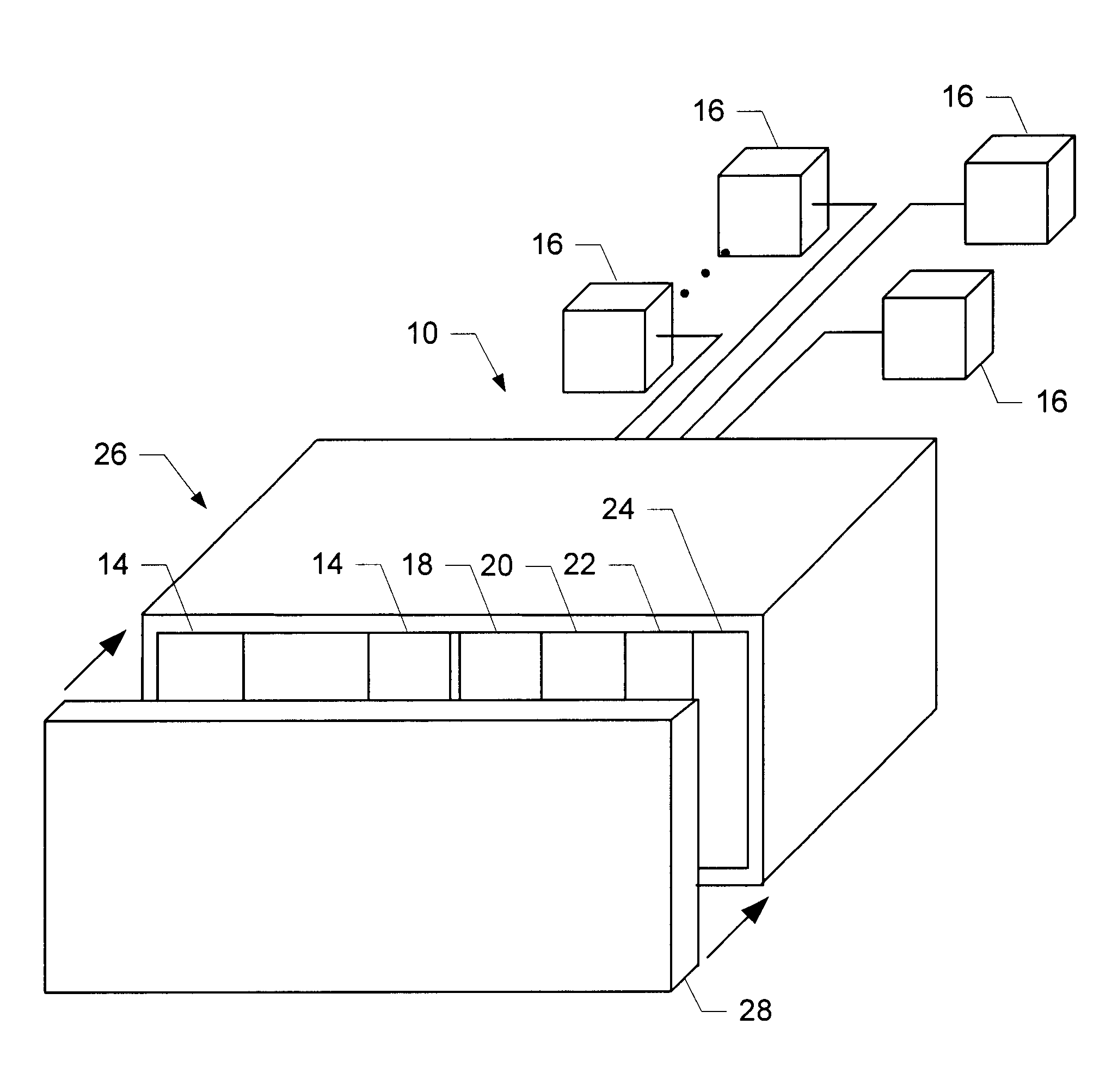 Modular aircraft information network system and an associated method of packaging the same