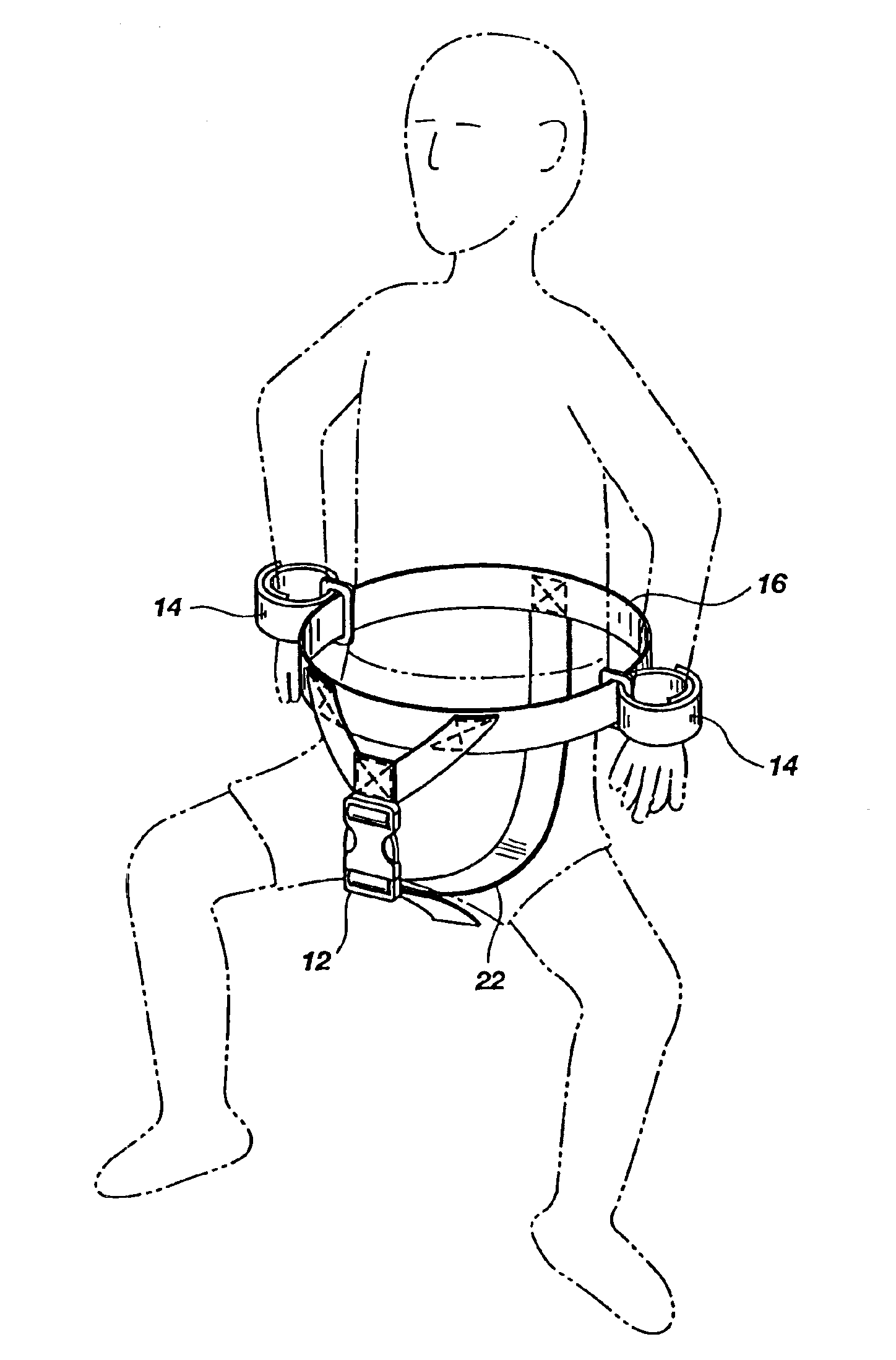 Medical arm restraining device