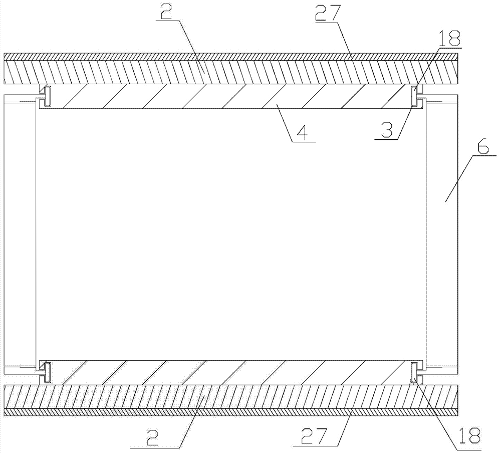 Welding joint flaw detection device