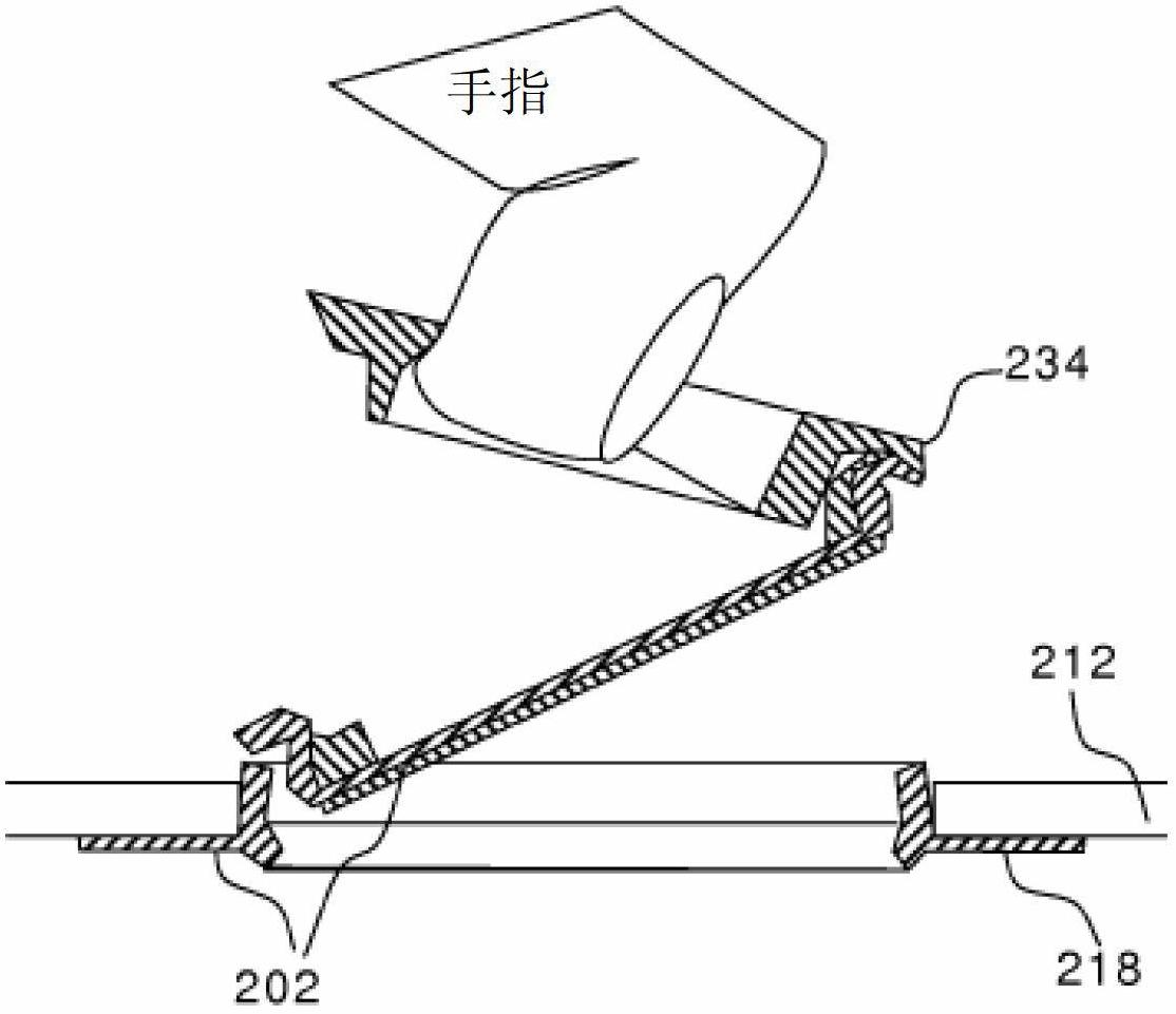 Opening device and method for manufacturing the same, and a packaging material provided with said opening device