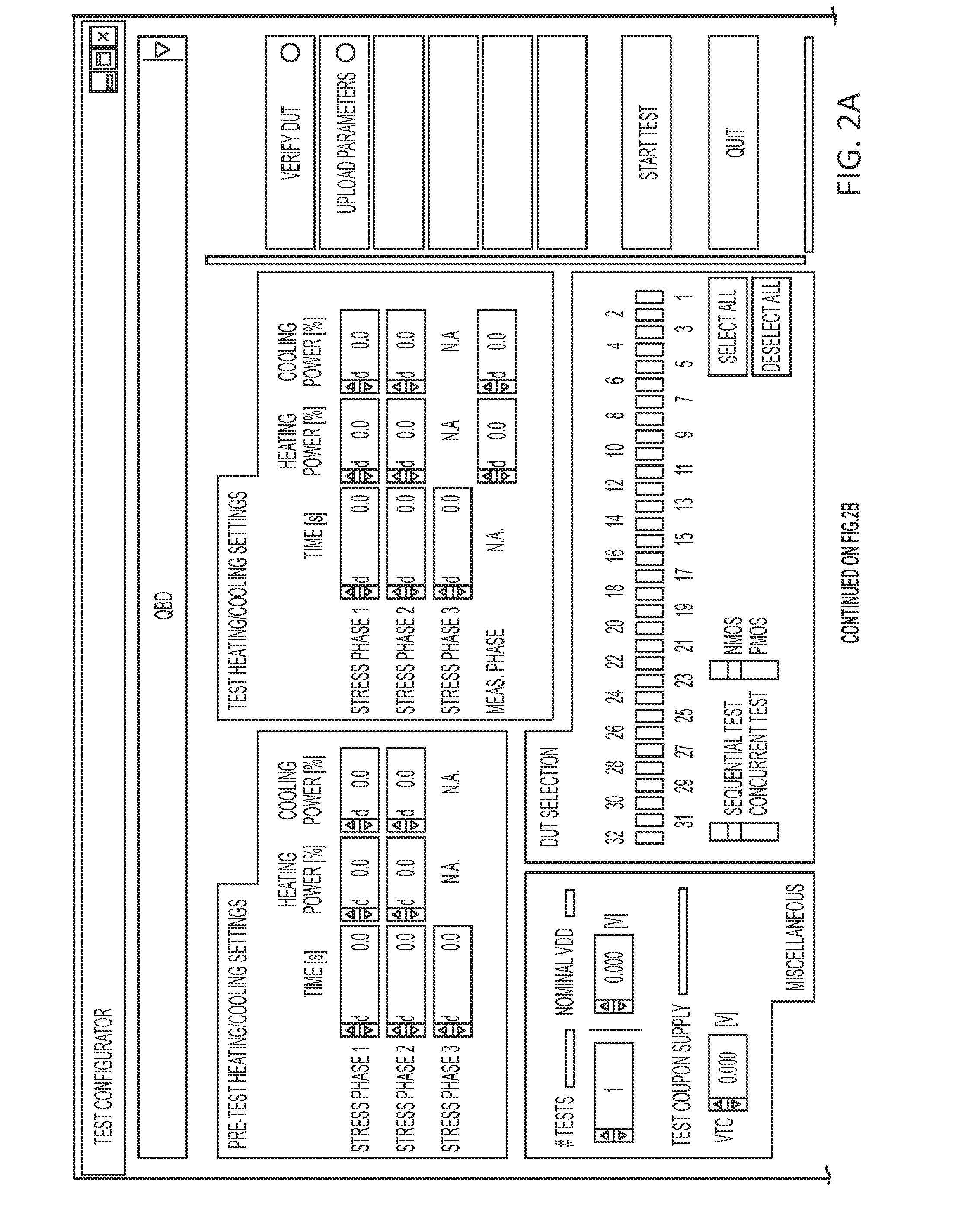 Programmable test chip, system and method for characterization of integrated circuit fabrication processes