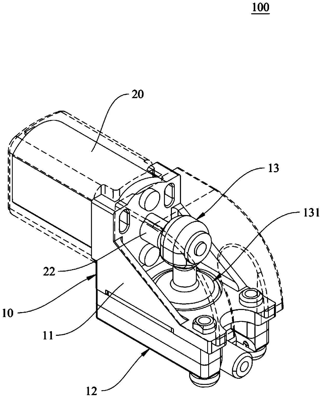 Single arm micro pneumatic pump device