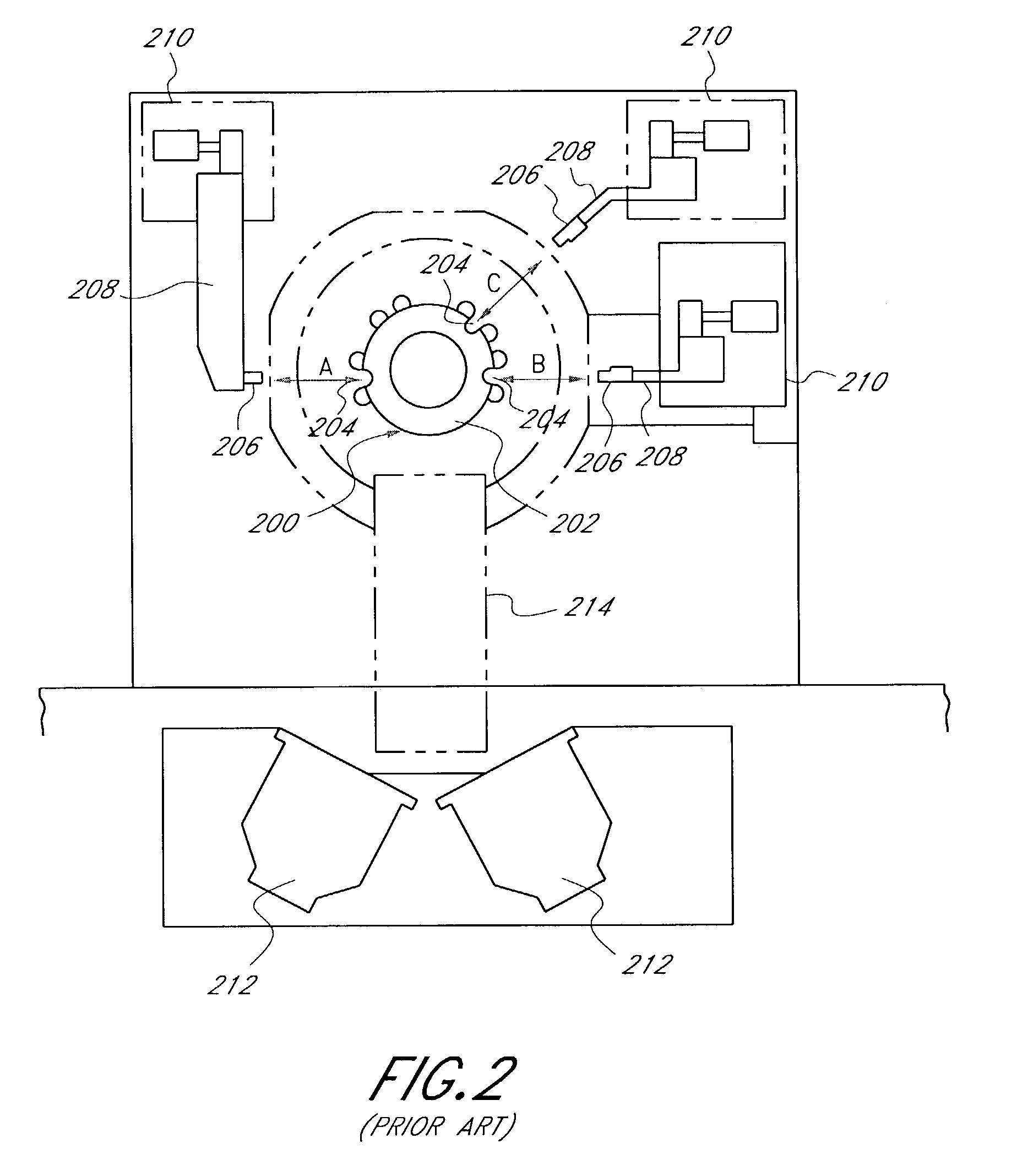 Method and apparatus for loading a batch of wafers into a wafer boat
