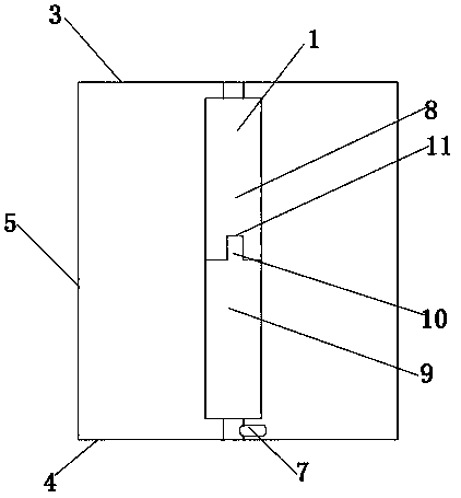 A transport device for short-distance small amount of glass products
