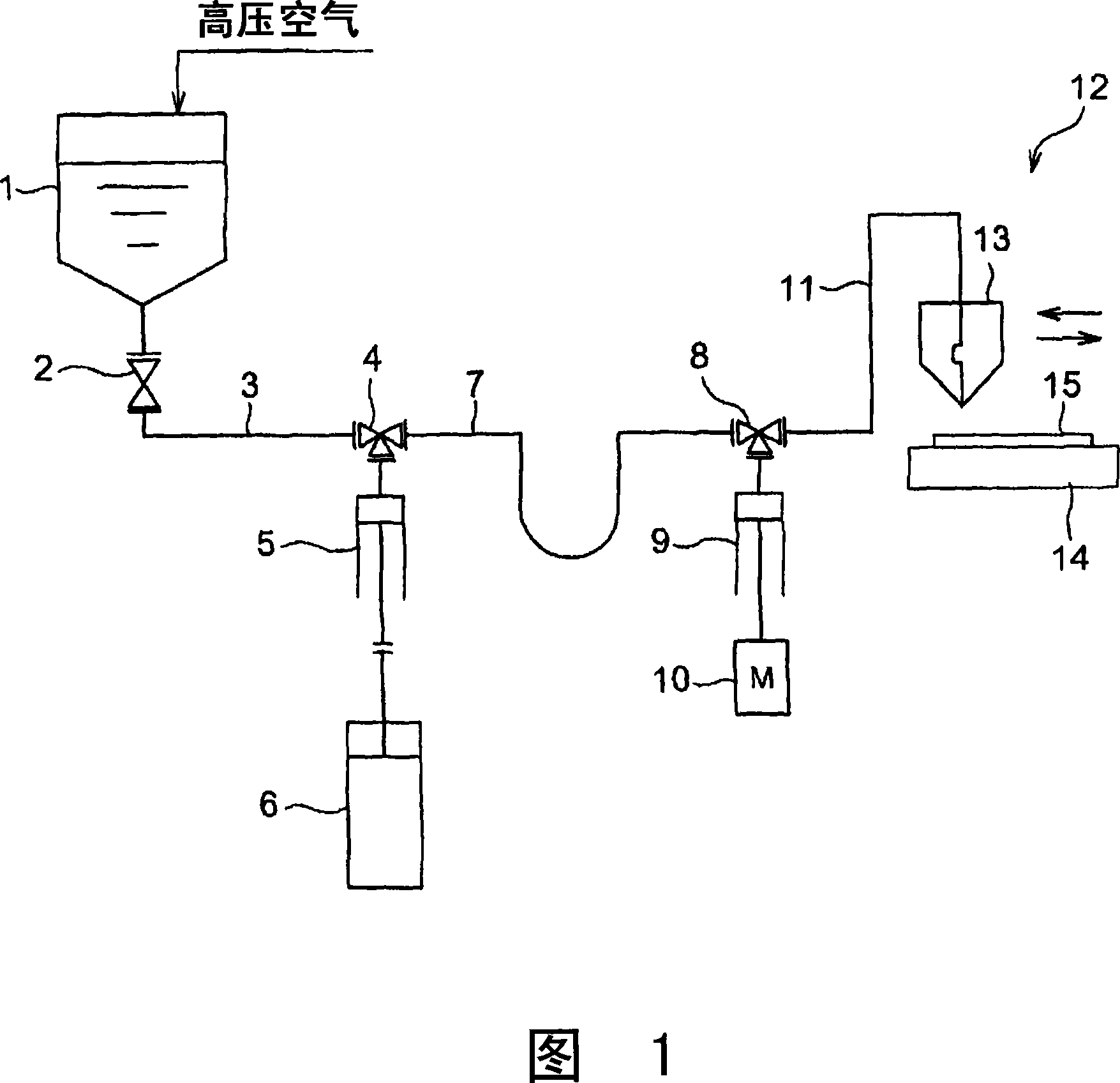 Coating liquid supplying device