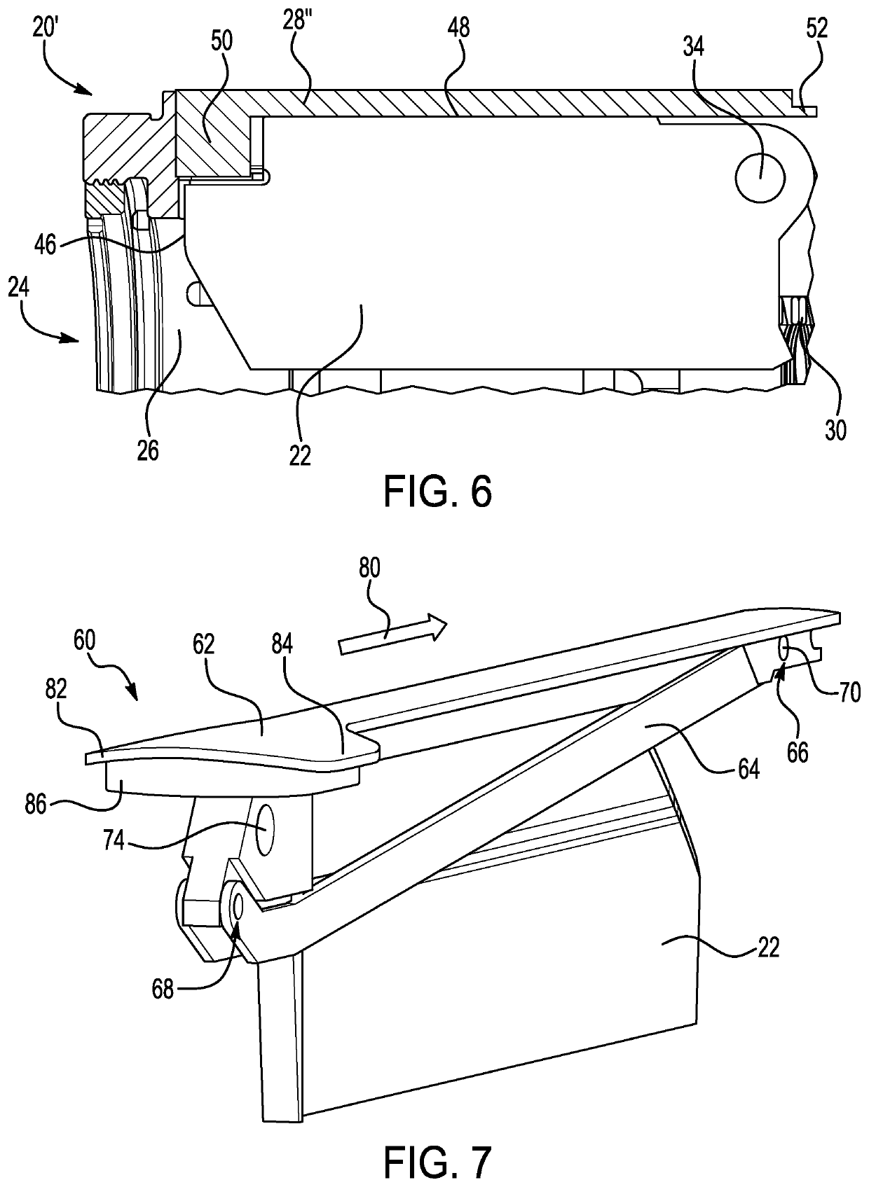 Aero-assisted missile fin or wing deployment system