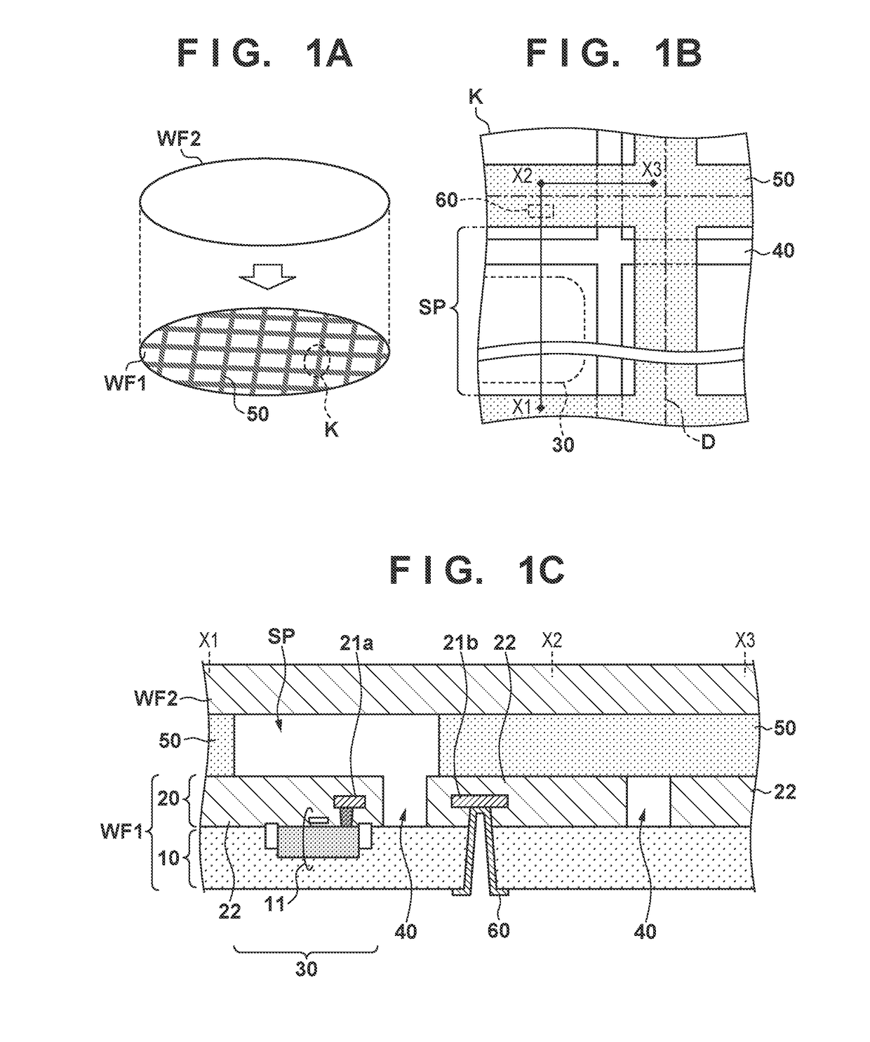 Electronic device, method of manufacturing the same, and camera