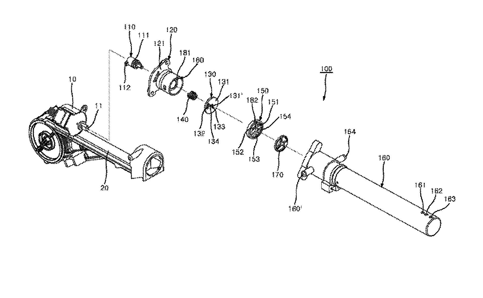 Flow channel switching apparatus for bidet nozzle