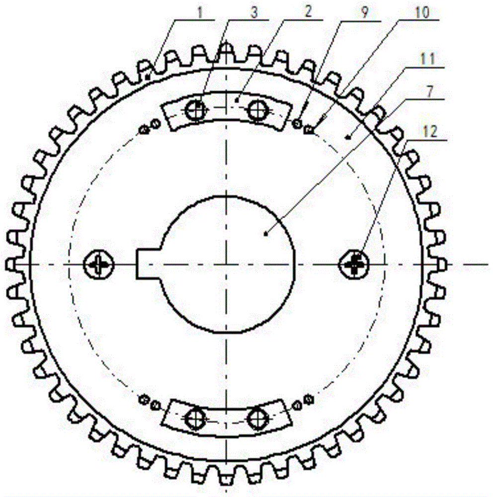 Double-brake overrunning clutch capable of idling