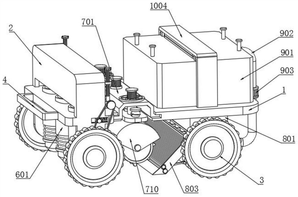 Snow and ice removing device based on roads and bridges