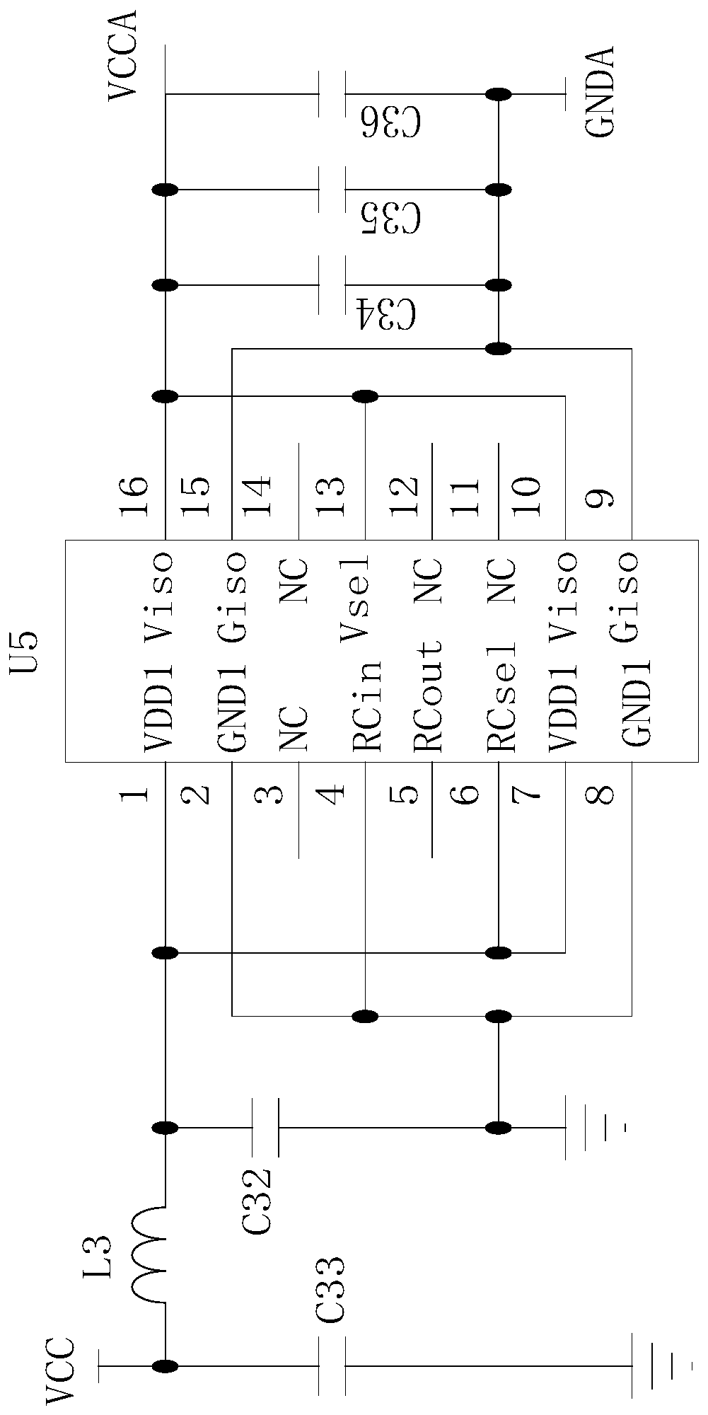 Digital display direct current meter