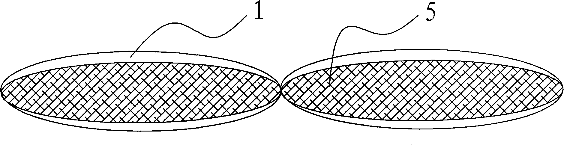 Duck wheat shell health care mattress and method for producing the same
