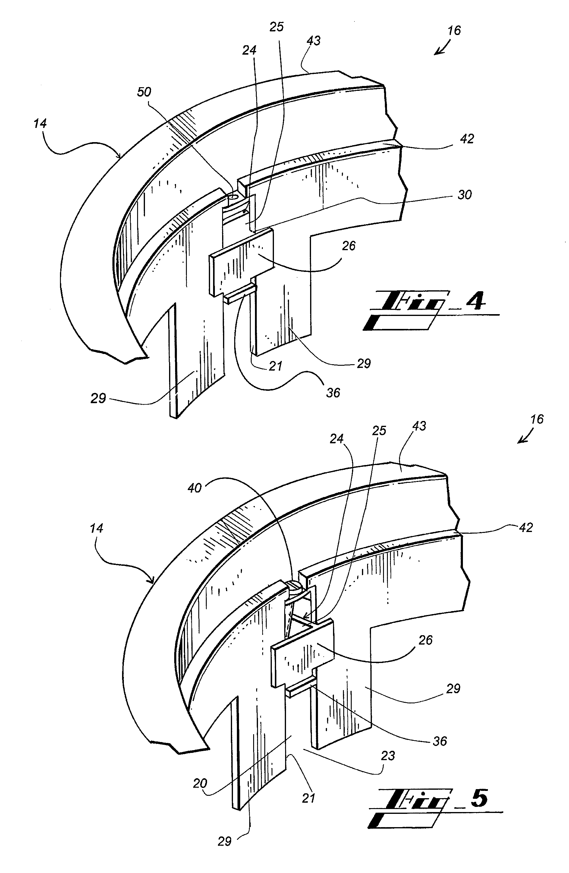 Diffuser Mounting Flange