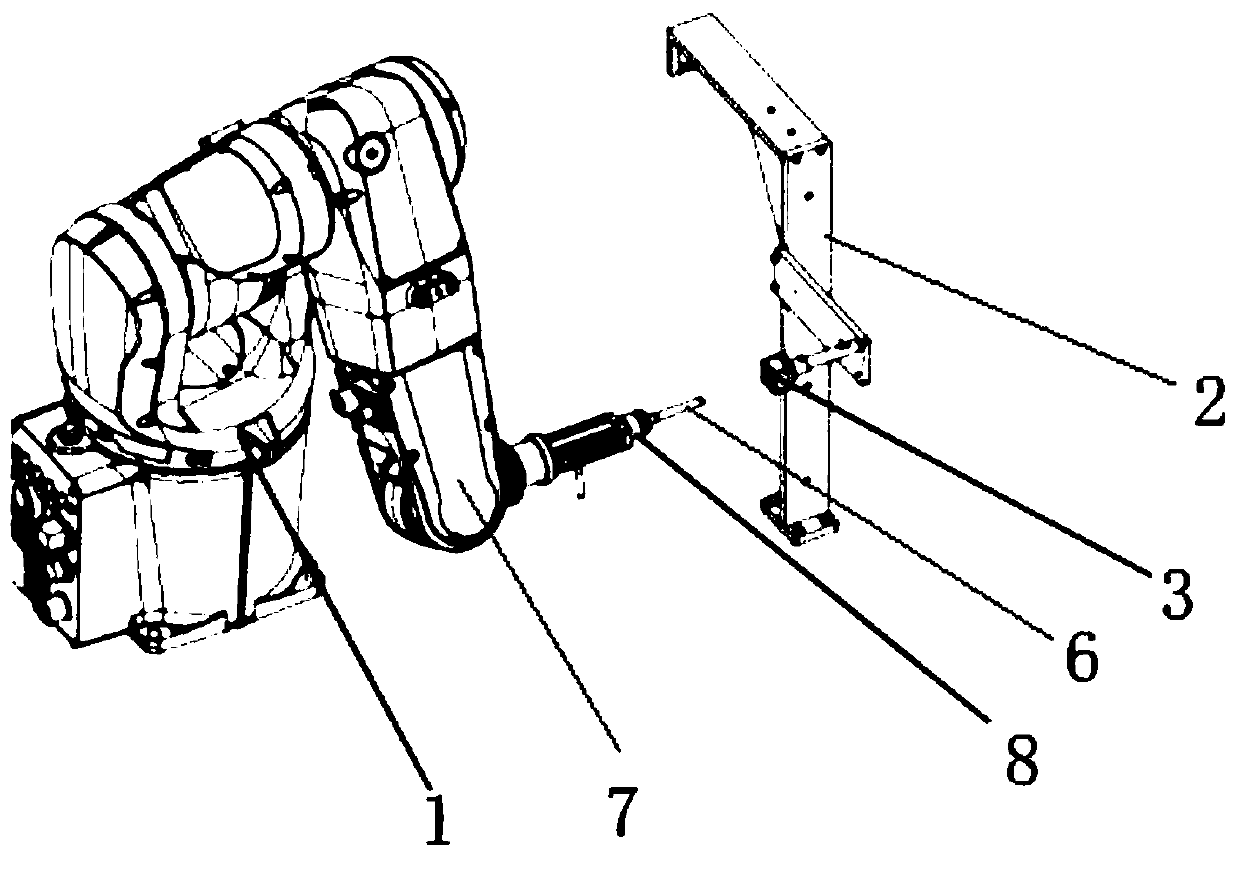 Cigarette lighting and discharging device of smoking path simulation system