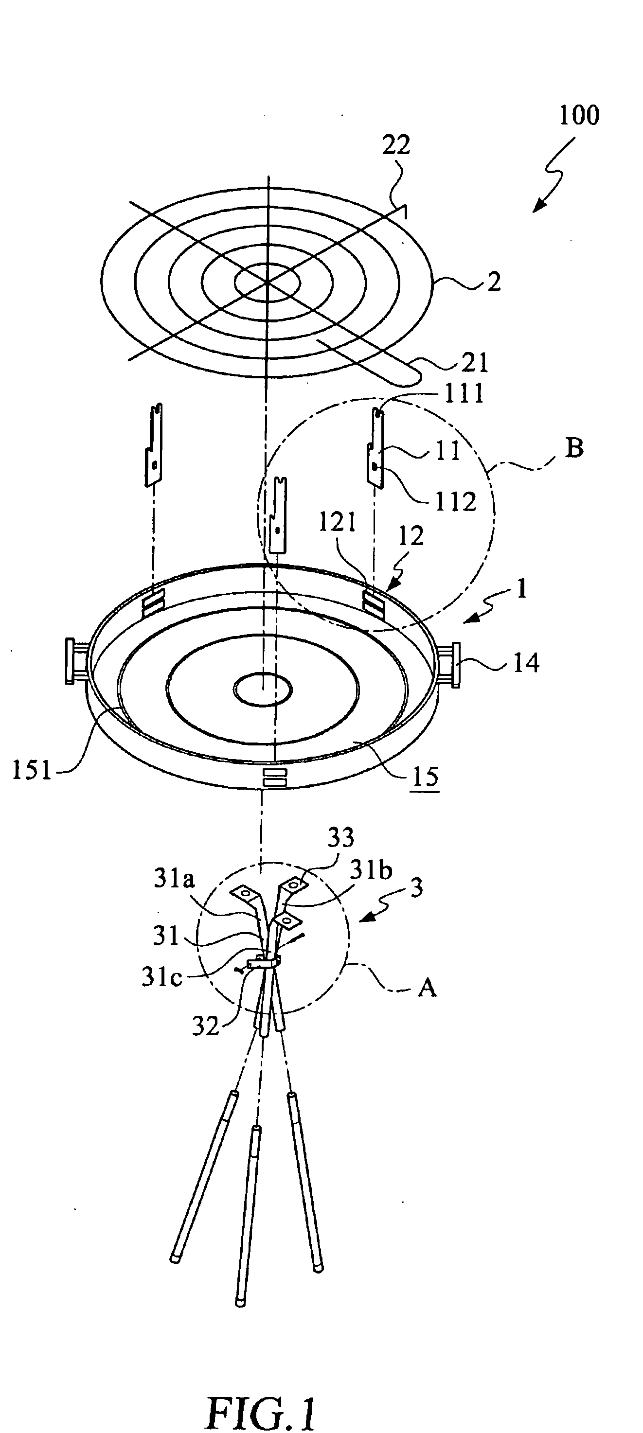 Barbecue grill with height-adjustable legs and wire mesh