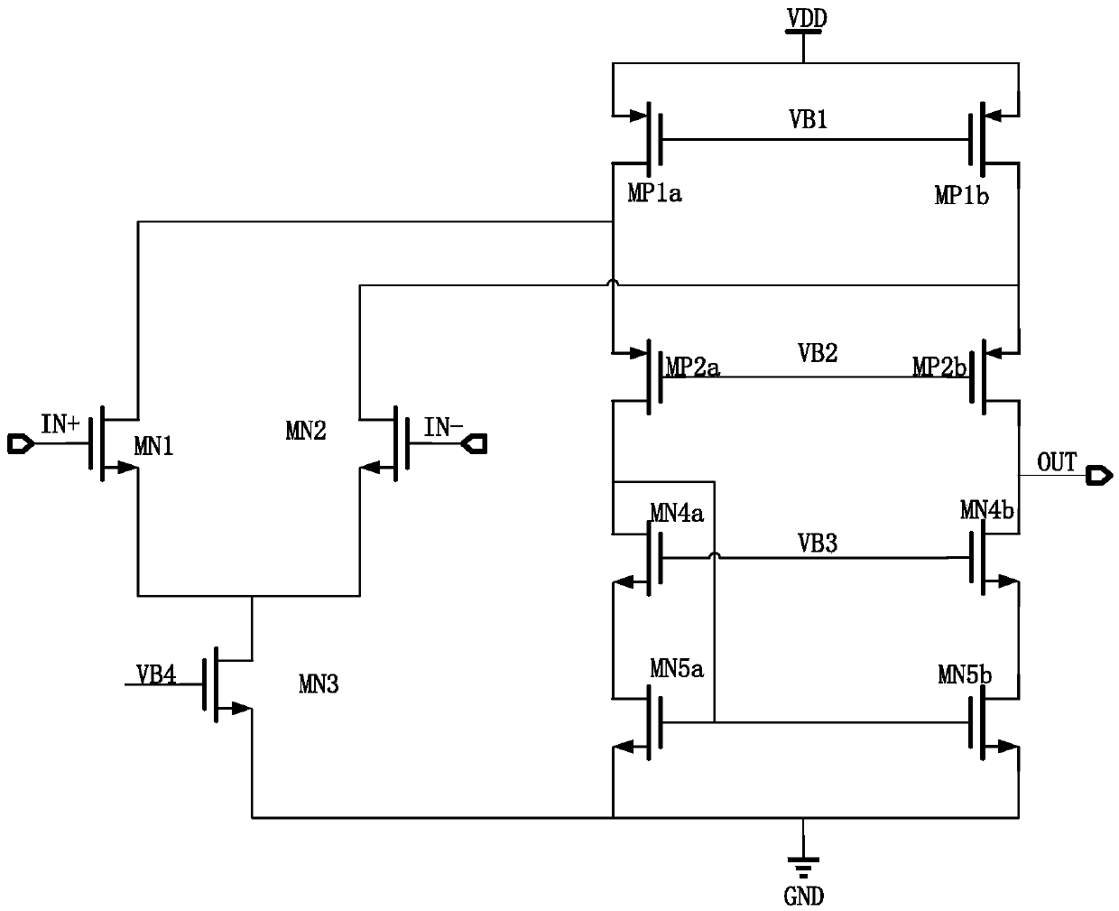 Voltage buffer applied to SAR (Successive Approximation Register) ADC (Analog to Digital Converter)