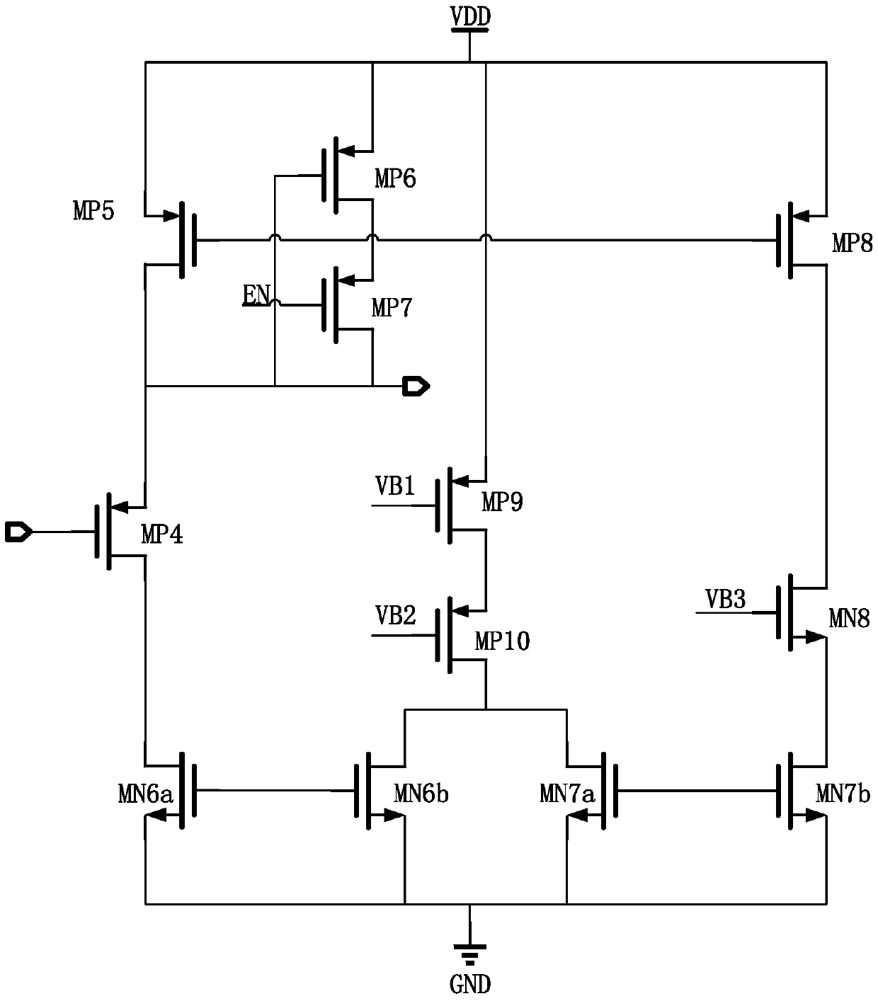 Voltage buffer applied to SAR (Successive Approximation Register) ADC (Analog to Digital Converter)