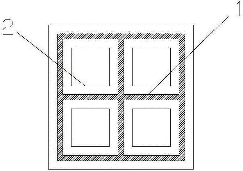 Method suitable for underground storey addition of brick-concrete structure building and building