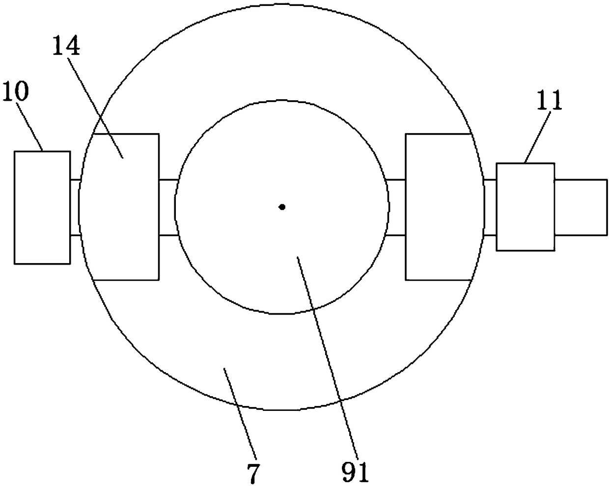 Rapid processing forming machine for special-shaped parts of bamboo and wood products