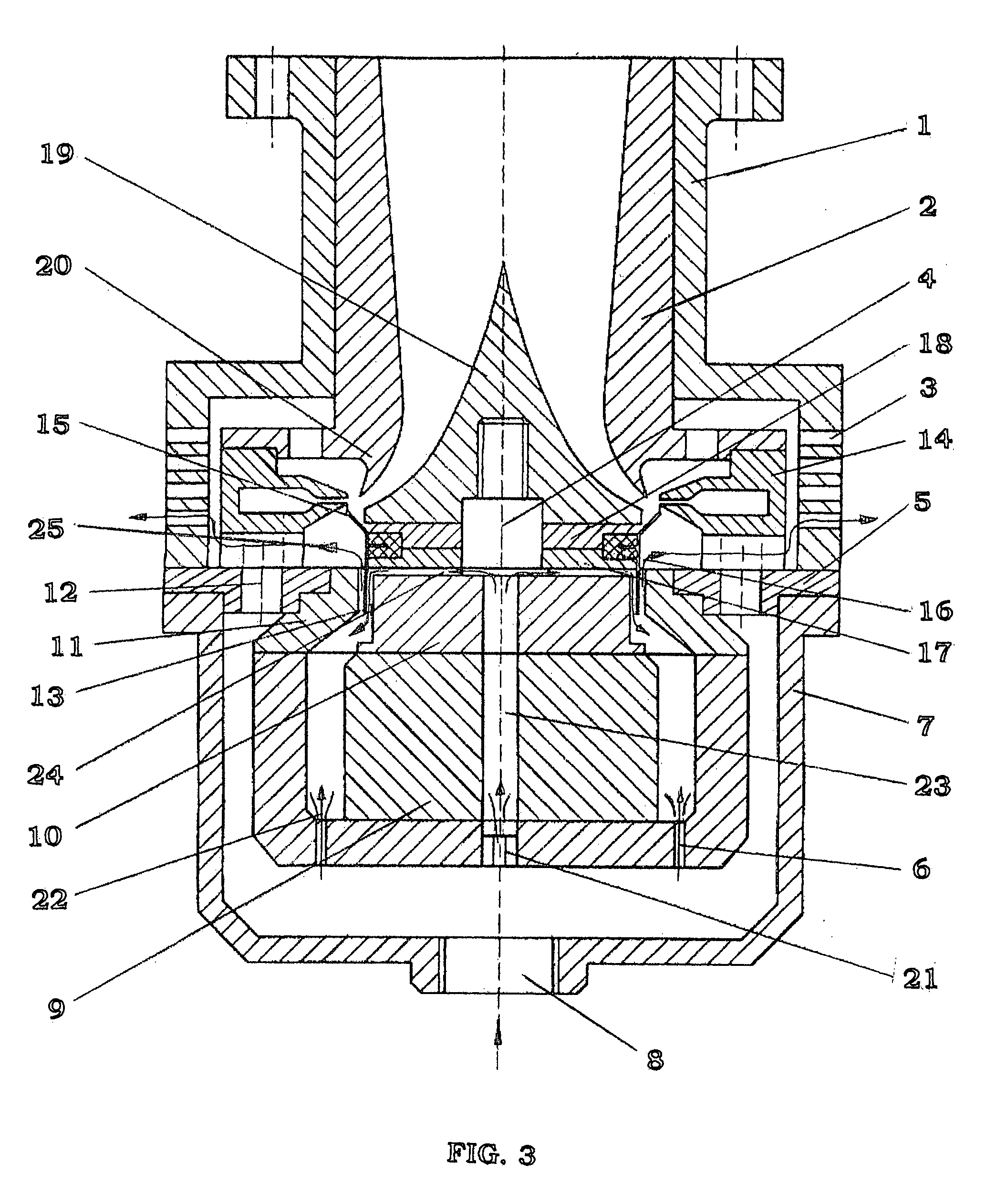 High-frequency pneumatic loudspeaker for audio broadcasting