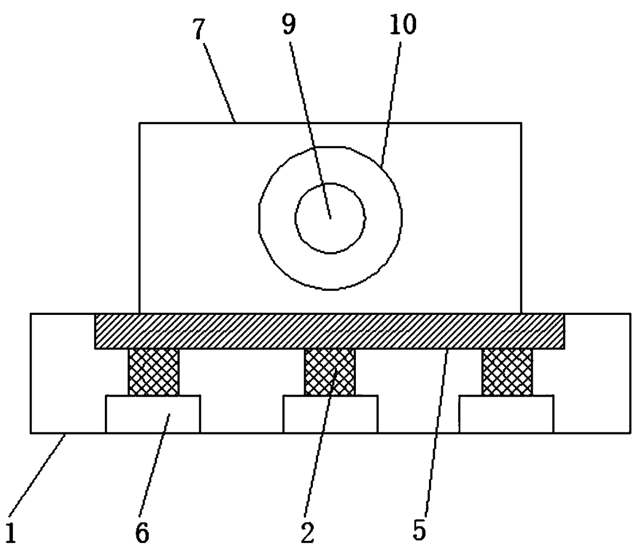 Forming device for seamless steel pipe