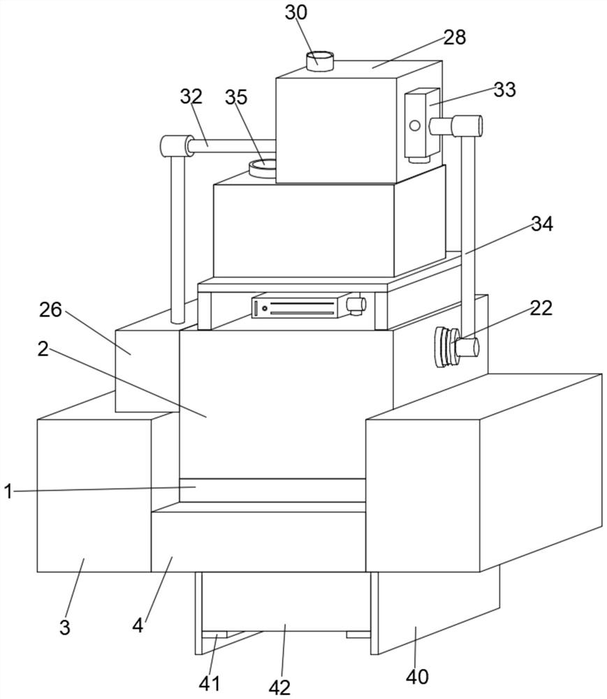 Spray dryer for inorganic blocking agent production and production process