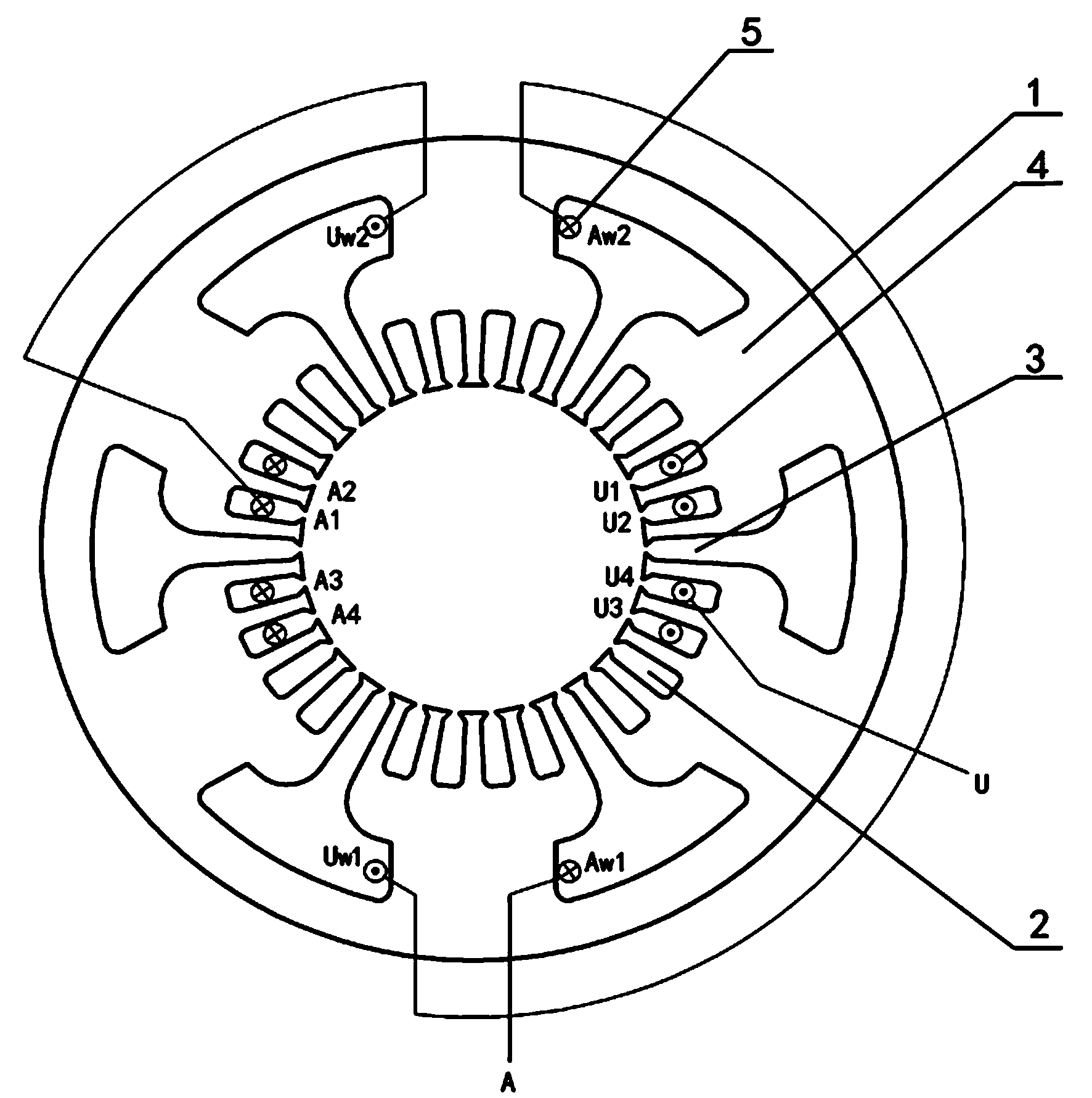 Energy-saving motor capable of eliminating resistance of rotor tooth grooves