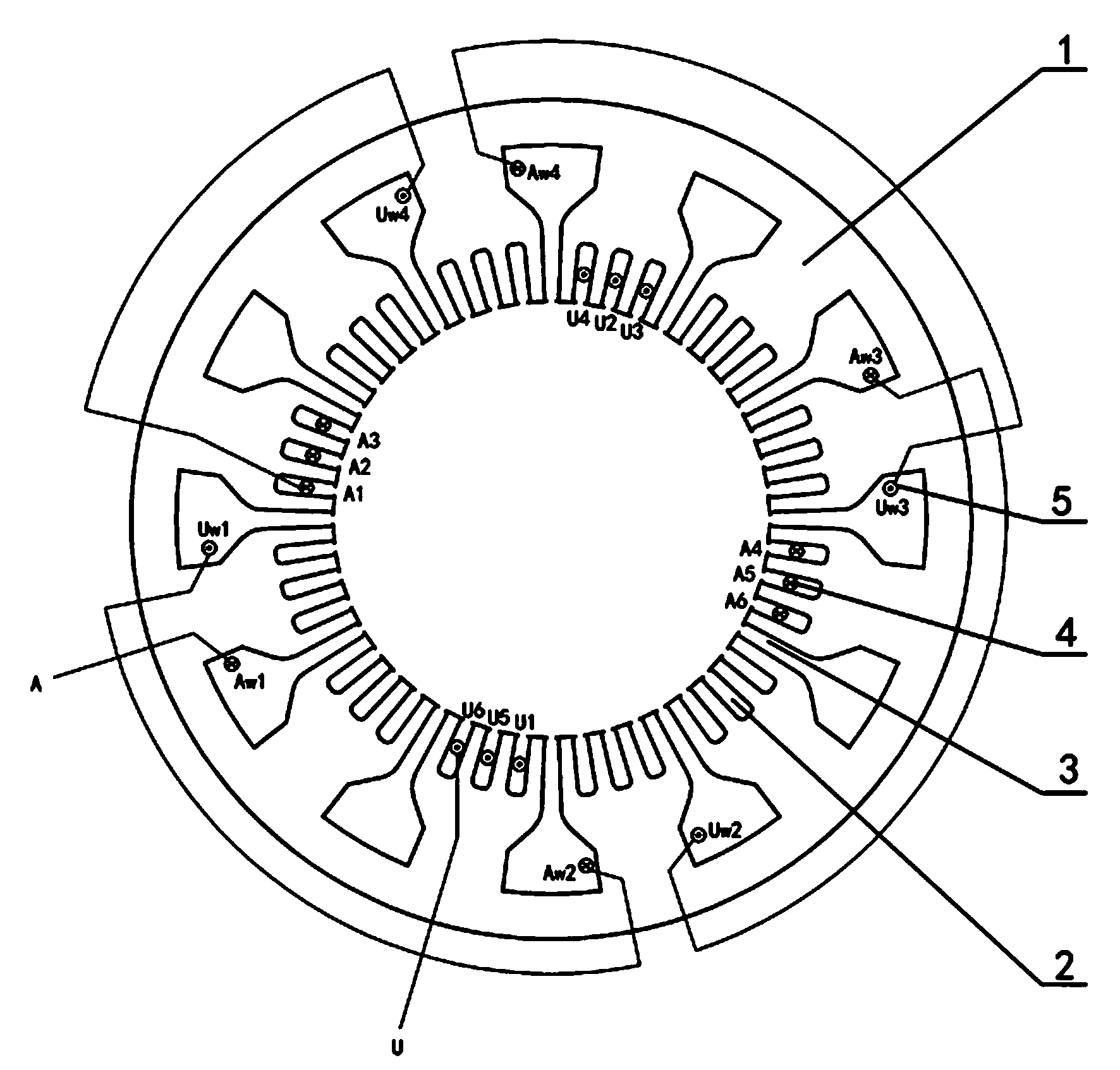 Energy-saving motor capable of eliminating resistance of rotor tooth grooves