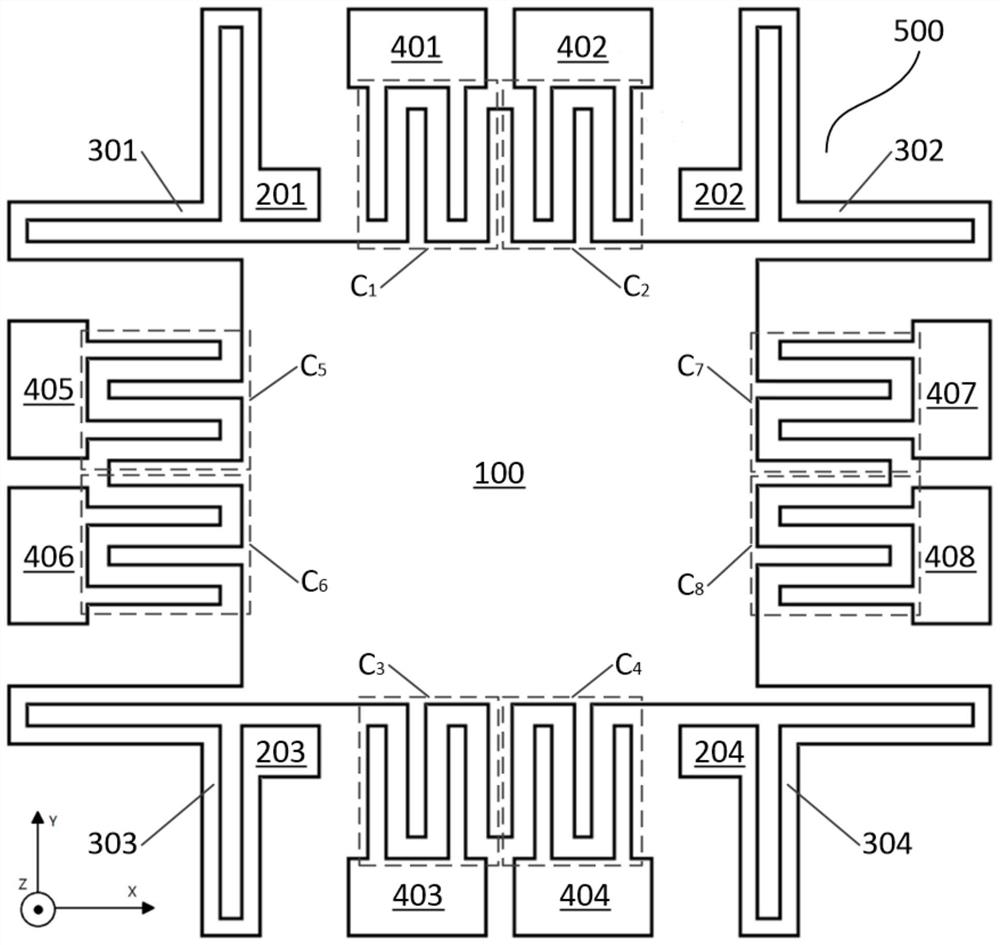 Capacitive MEMS gyroscope and method for accelerating oscillation starting speed thereof