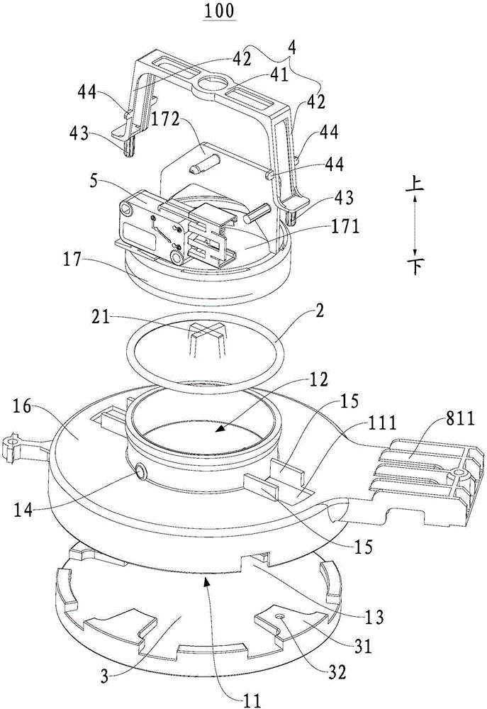 Water level protection device for dish washing machine and dish washing machine having water level protection device