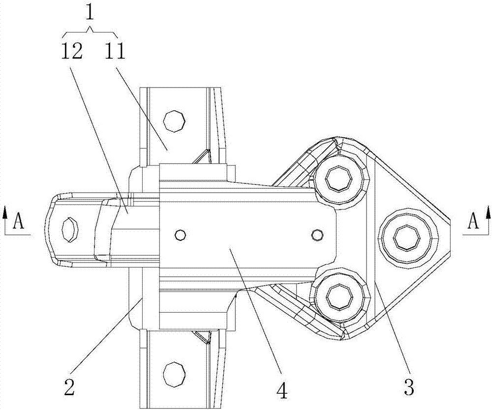 Left suspension cushion assembly