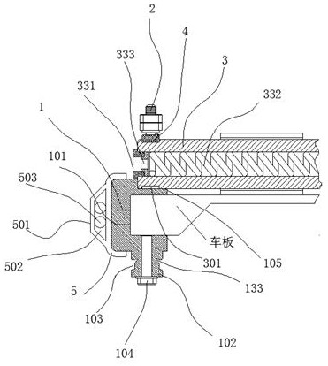 A kind of automobile safety device and using method