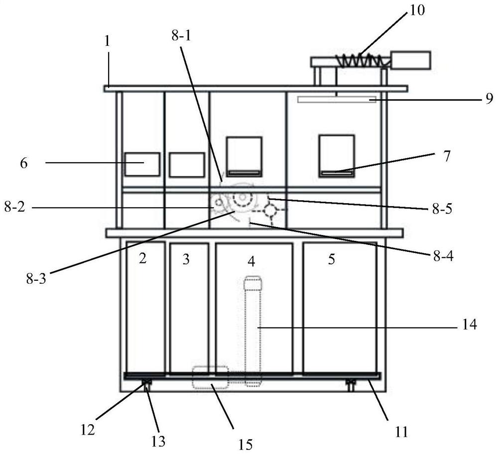 Household garbage source classifying and sorting equipment and method