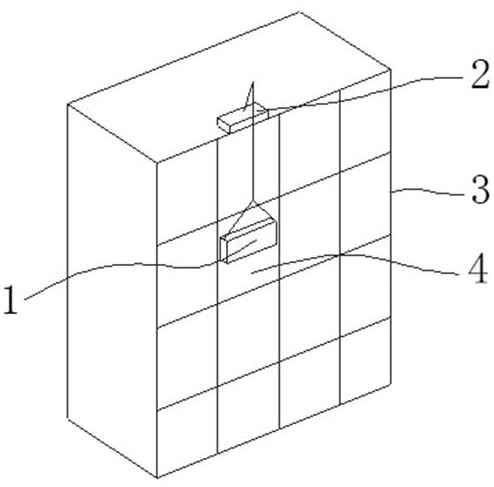 Building curtain wall safety nondestructive testing imaging method based on microwave imaging