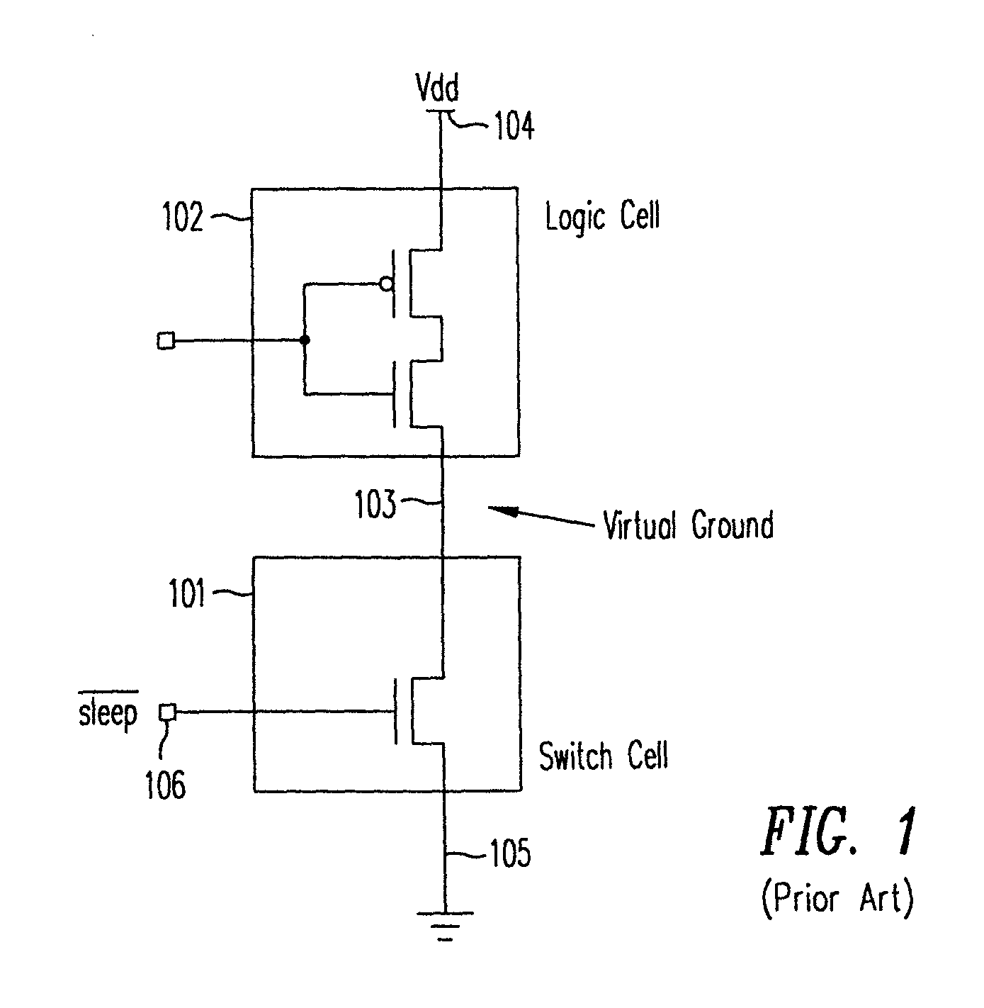 Method that allows flexible evaluation of power-gated circuits