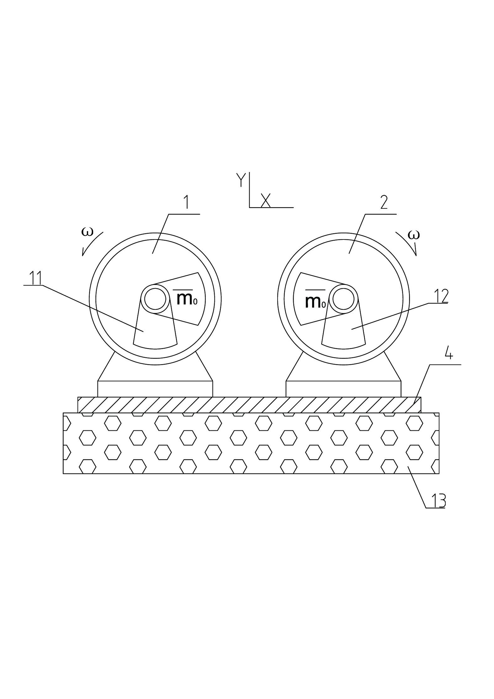 Double-vibration exciter synchronous phase locking method and device