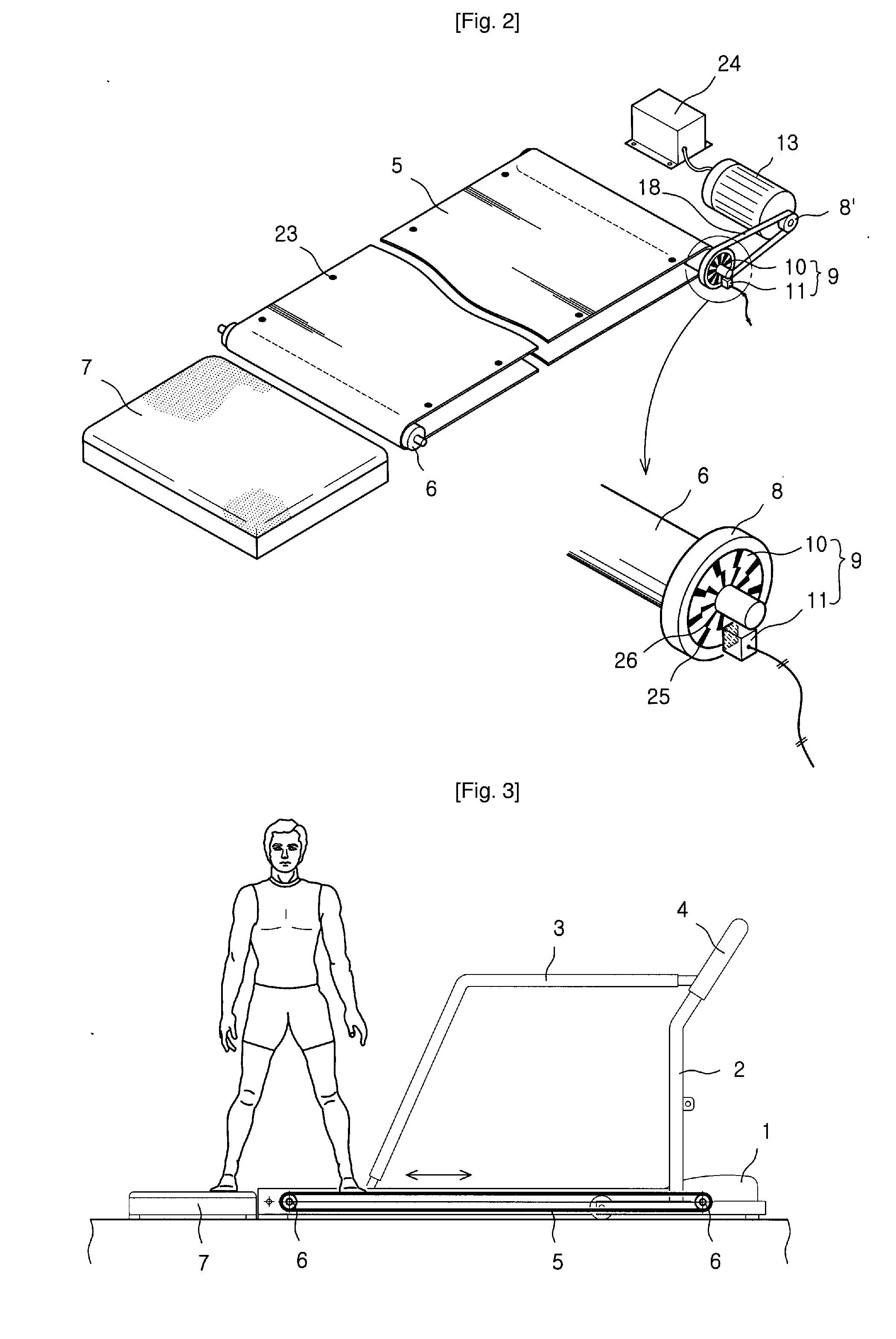 Multi-functional running machine and its controlling method