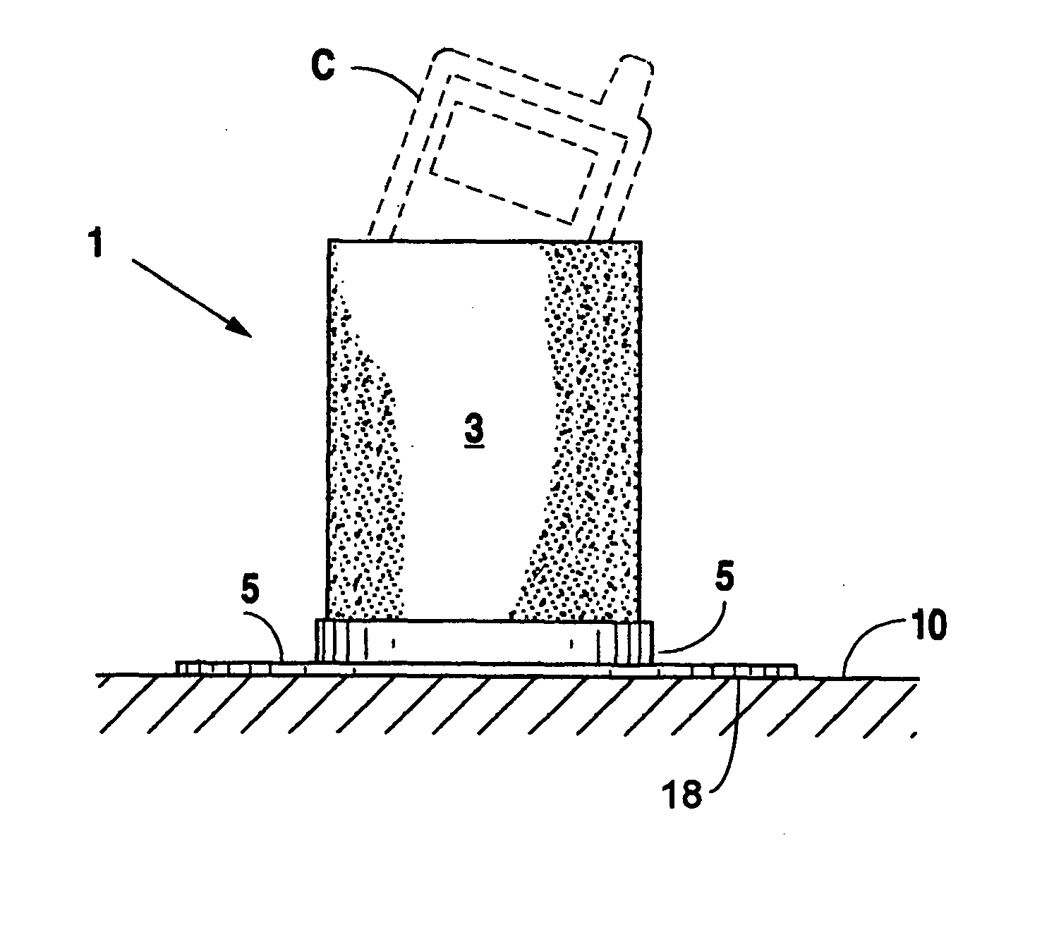 Securable insulating object holder