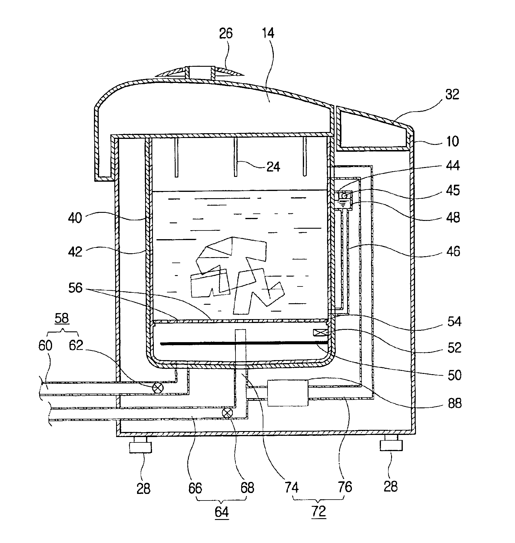 Washing machine and controlling method thereof