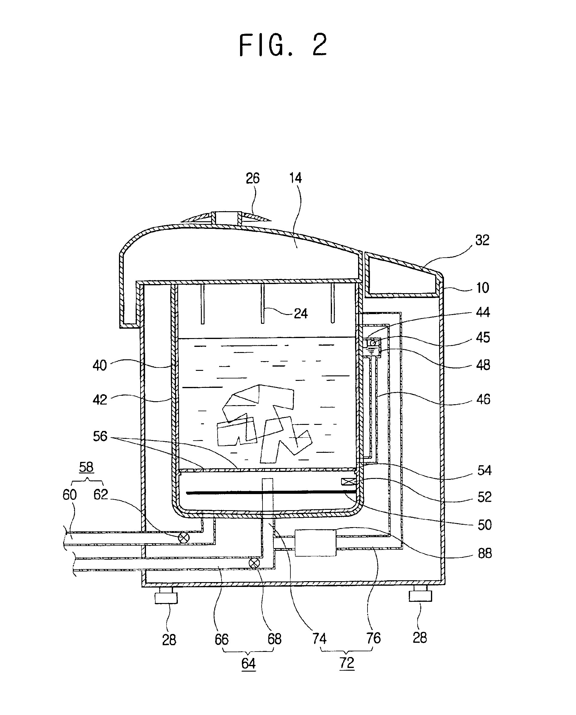 Washing machine and controlling method thereof