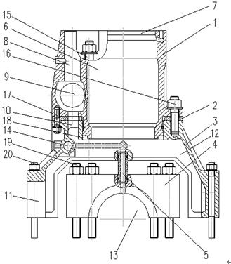Adjustable single cylinder engine body structure