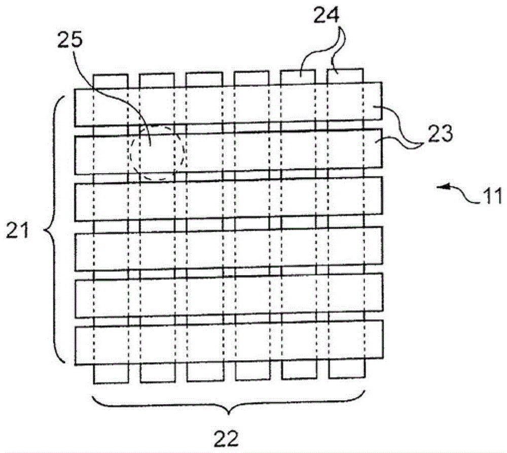 Data acquisition method and device for multi-contact matrix touch sensor