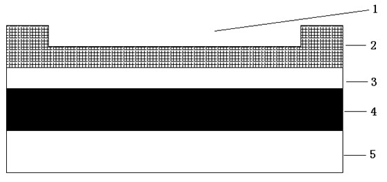 Method for preparing color solar cell with pattern