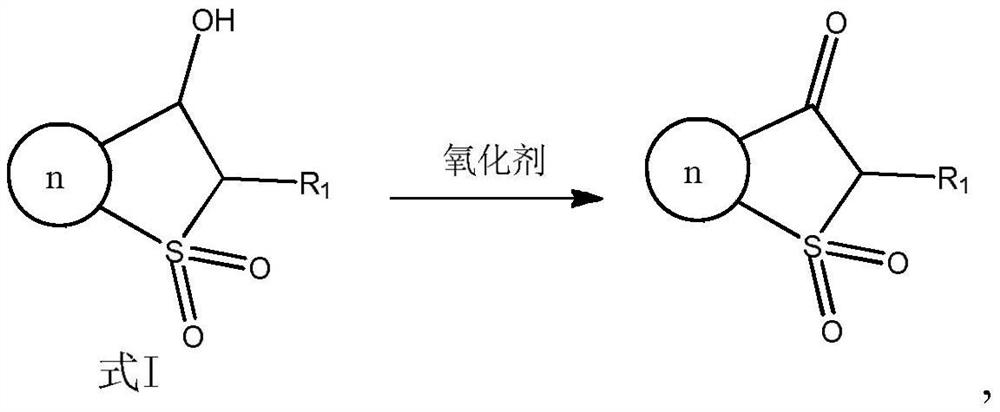 A kind of preparation method of aromatic cyclo[b]thiophene-3(2h)-one-1,1-dioxide