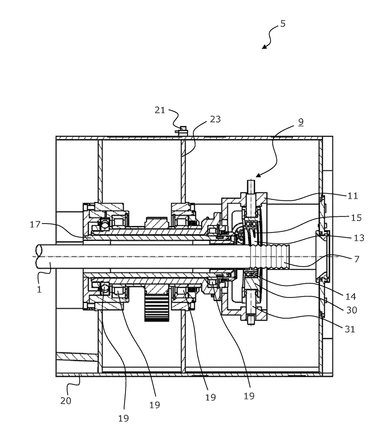 Apparatus and method for impressing a corrugation into a pipe
