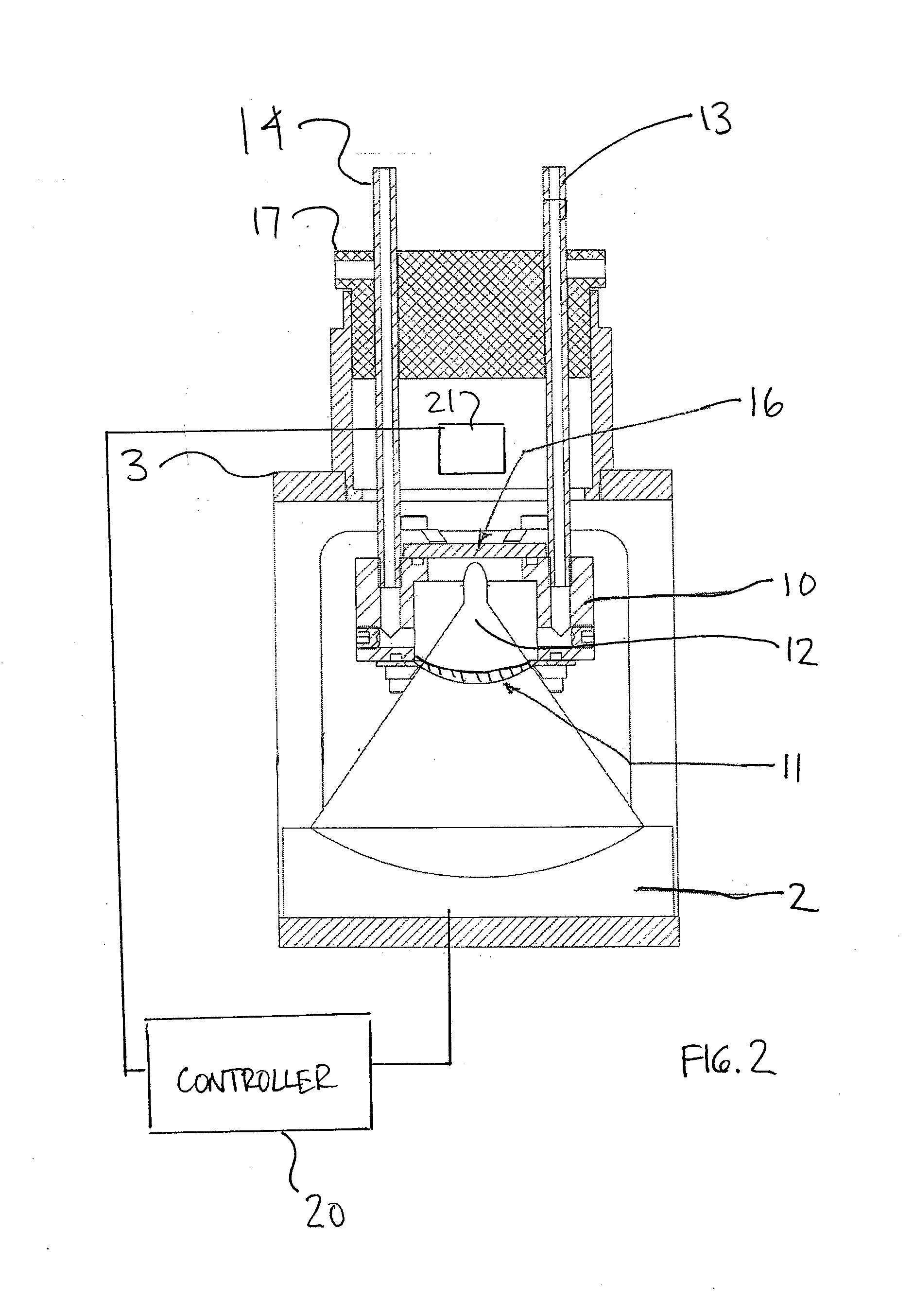 Method and system for acoustically treating material