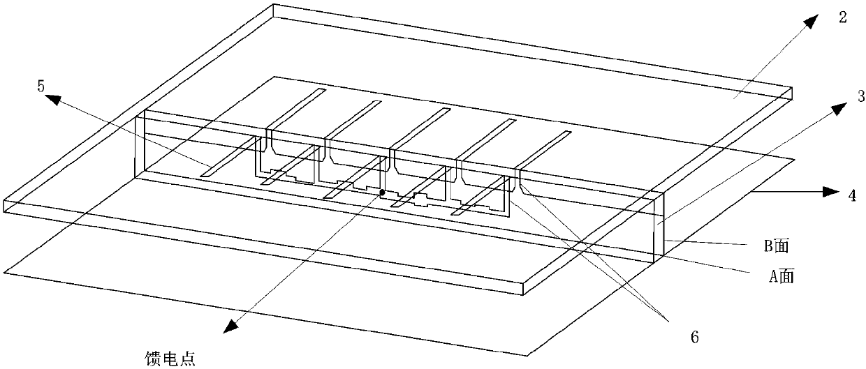 Low-profile strong-coupling subarray which is provided with shaped beam and can serve as array element, and design method